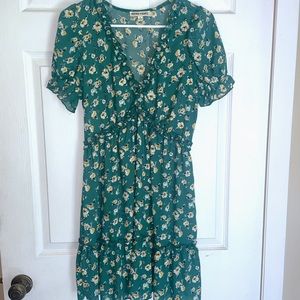 Short Floral Summer Dress